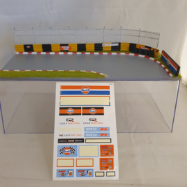 Circuit de course Diorama Gulf 1/64 MiJo AD-76533