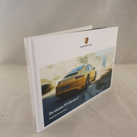 Porsche hardcover brochure 911 991 Carrera T - NL