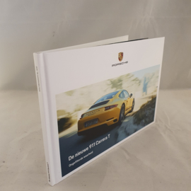 Porsche hardcover brochure 911 991 Carrera T - Dutch
