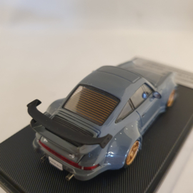 Porsche 930 RWB ciment gris 1/64 Mymodelcollect - MC640003G-2