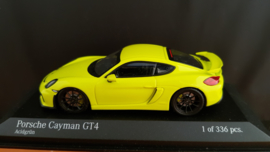 Porsche Cayman GT4 2016 Acidgreen - Acid groen