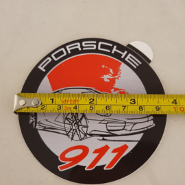 Porsche 991 Turbo sticker - 95 mm