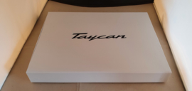 Porsche Mission E becomes Taycan - gift box