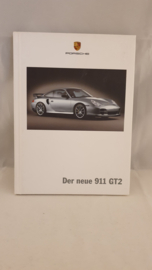 Porsche 911 996 GT2 brochure reliée 2003 - DE WVK21091004