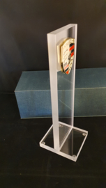 Porsche desktop glazen pylon met logo - Porsche dealer edition