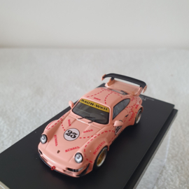 Porsche 911 964 RWB Pink Pig Time micro 1/64 Somodel