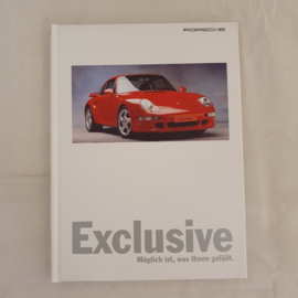 Porsche 911 993 Exclusive Brochure Couverture Rigide 1995 - DE WVK143210
