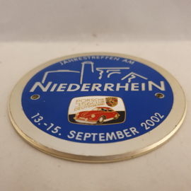 Badge Grill - Porsche 356 Club Deutschland - Jahrestreffen Niederrhein 2002