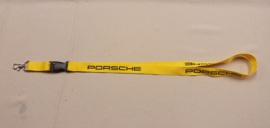 Porsche lanyard - yellow