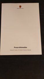 Porsche 911 997 Carrera 2008 - Press information set