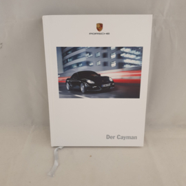 Porsche Cayman Hardcover Brochure 2010 - DE WSLI1101000110