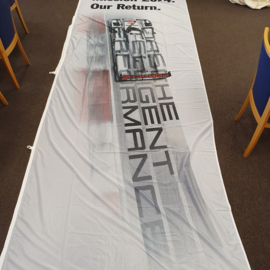 Porsche Banner - Le Mans 2014 Mission Our Return