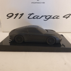 Porsche 911 991 Targa 4 - Presse Papier op sokkel