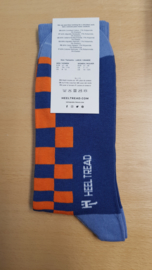 Porsche Pasha Gulf colors - HEEL TREAD Socks