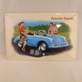 Porsche Classic muurschild - Porsche 356