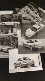 Porsche Boxster introduction 1996 - Ensemble d’informations de presse avec diapositives et photos