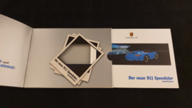 Porsche 911 997 Speedster Hardcover brochure 2010 in slipcase - DE - 25 Jahre Porsche Exclusive