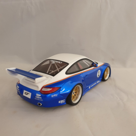 Porsche 911 997 Slant nose old/new Rothmans Widebody 1/18 GT Spirit GT797
