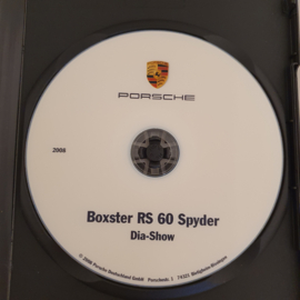 Porsche Event DVD - Boxster RS 60 Spyder Dia-Show