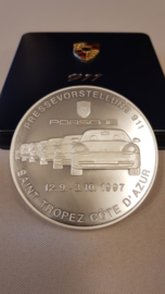 Porsche VIP Press Présentation 911 Carrera - Communiqué de presse Saint Tropez 1997