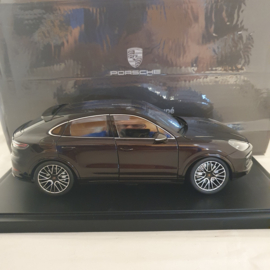 Porsche Cayenne Turbo Coupe Mahogany Brown 1/18 Norev - WAP0213190K