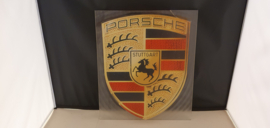 Panneau mural Porsche avec logo Porsche