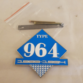 Grillbadge - Porsche Type 964