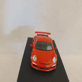 Spark Models 1:64 Porsche (991) GT3 RS 2016 Lava Orange – Y071 with Case