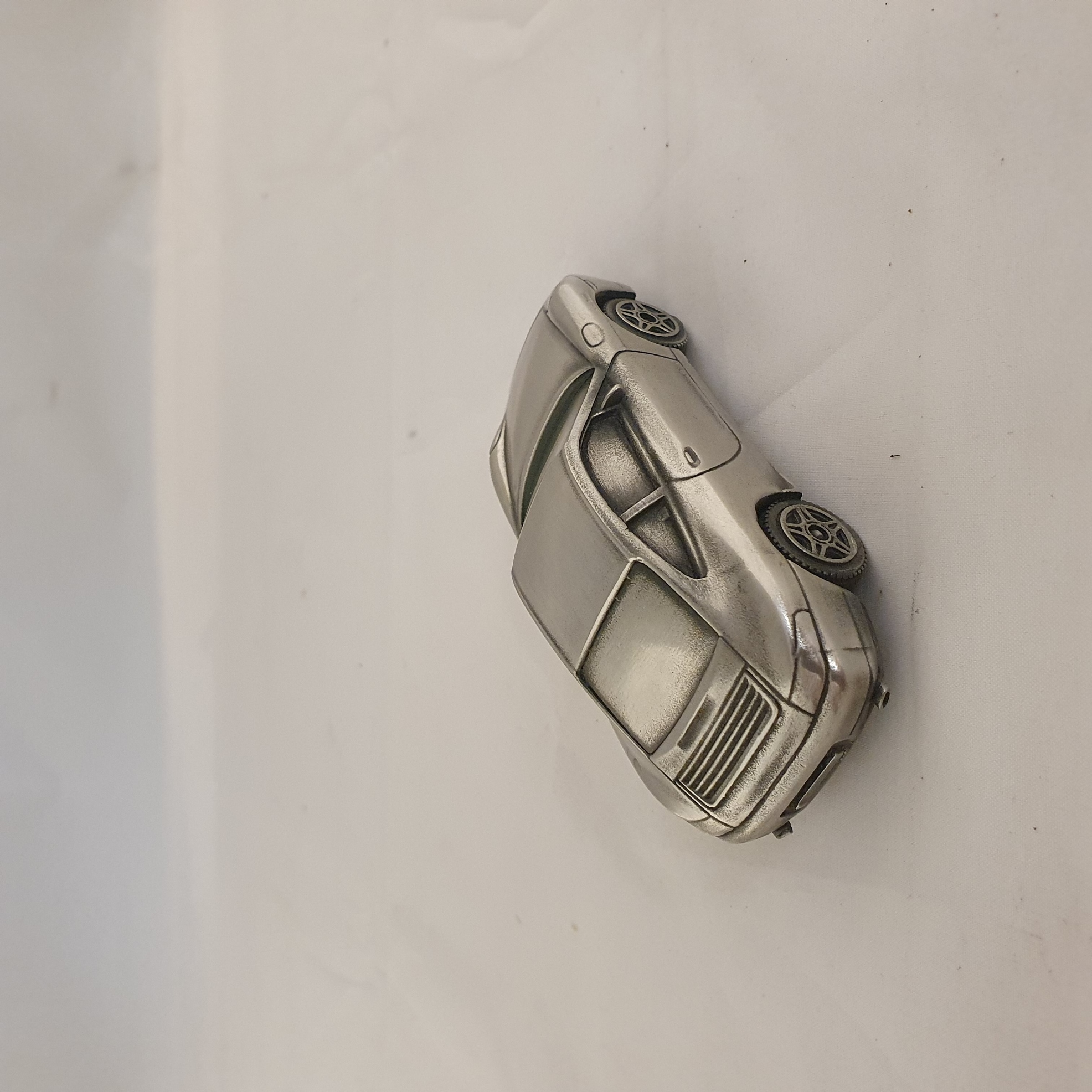 Porsche 911 996 Carrera 1:43 - Presse papier van zilvertin