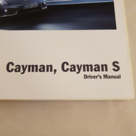 Porsche Cayman, Cayman S handleiding 2014 - EN WKD 981 09 20 14