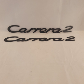 Porsche embleem Carrera-2 32,50cm
