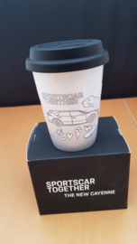 Porsche Cayenne ceramic children's  cup
