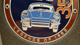Grill badge - Porsche 356 Legends of 1963 Porsche Design