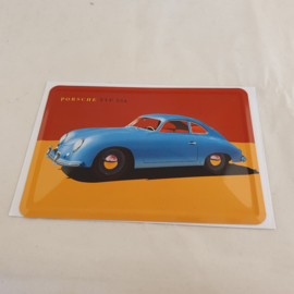 Porsche Classic Blechpostkarte Typ 356