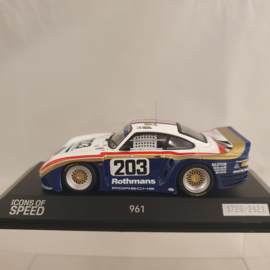 Porsche 961 Rothmans #203 Le Mans 1987 1/43 Spark WAP0209610MKED
