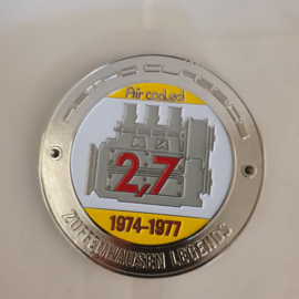 Badge de grille - Porsche Aircooled 2.7L 1974/1977 Zuffenhausen