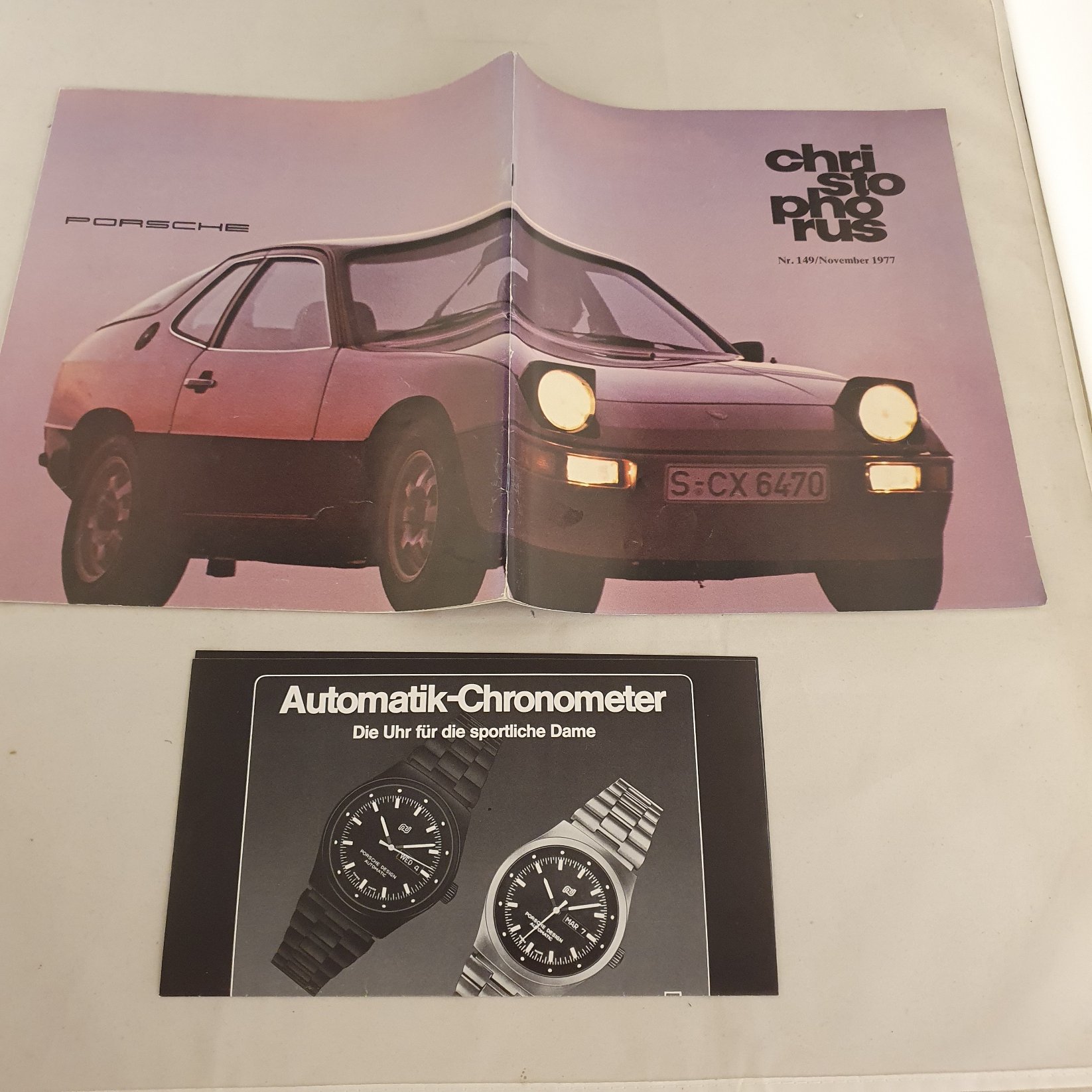 Porsche Christophorus Magazine 149 - november 1977