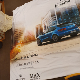Porsche Händler Mega XL Banner - 600 x 300 cm