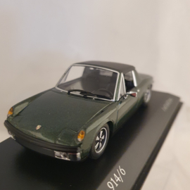 Porsche 914/6 2.0 1970 Vert métallisé 1/43 Minichamps 400065060