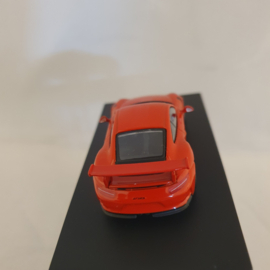 Spark Models 1:64 Porsche (991) GT3 RS 2016 Lava Orange – Y071 with Case