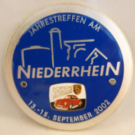 Badge Grill - Porsche 356 Club Deutschland - Jahrestreffen Niederrhein 2002