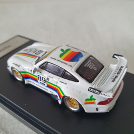 Porsche 911 993 RWB White Apple #89 Time micro 1/64 TM640508b