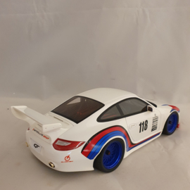 Porsche 911 997 Slant nose old/new 935 Martini Look 1/18 GT Spirit GT796