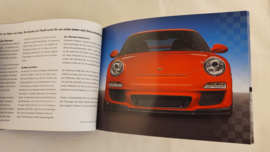 Porsche 911 997 GT3 broschüre 2008 Aus tiefstem Inneren - DE