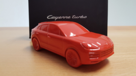 Porsche Cayenne  Coupe Turbo 2019 Lava Orange - Paperweight