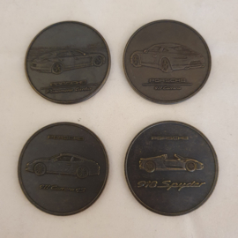Porsche Christophorus Kalender Sammlermünzen