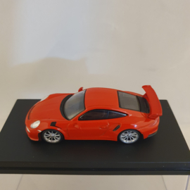 Spark Models 1:64 Porsche (991) GT3 RS 2016 Lava Orange – Y071 with Case