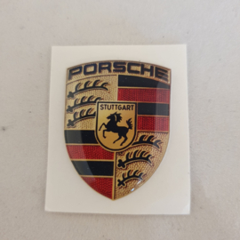 Porsche 911 997 993 3D logo sticker 25mm bij 33mm - WAP10706614