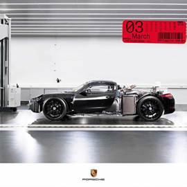 Porsche Kalender 2022 - 1 of 1