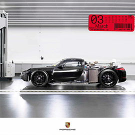 Porsche calendar 2022 - 1 of 1